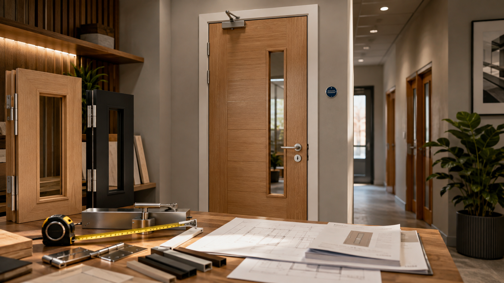 Fire Door Cost in the UK: Leaf, Frame, Hardware and Fitting