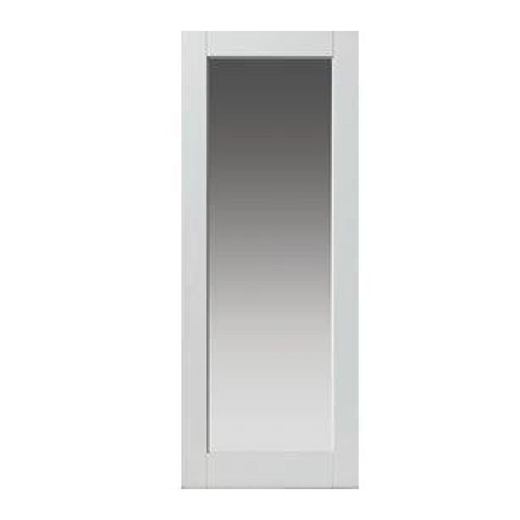 Jb Kind Internal Tobago White Primed Glazed Fd30 fire Door 1981 x 762 x 44mm / Clear Glass / White Primed Premier Fire Doors