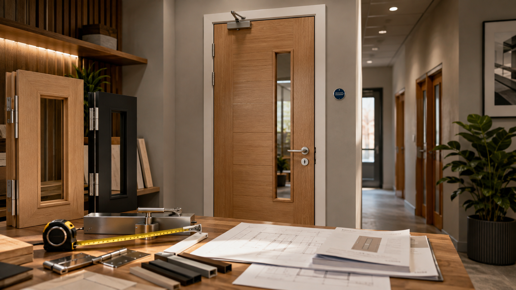 Fire Door Cost in the UK: Leaf, Frame, Hardware and Fitting