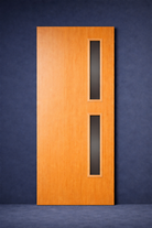 Premier Internal Primed 16G FD30 Fire Door glazing design