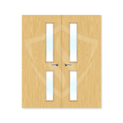 Premier Internal Koto Veneer 16g Glazed Double Fd30 fire Clear Glass / 1981 x 762mm / 6ft 6" x 2ft 6" / Koto Veneer Premier Fire Doors