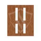 Premier Internal Plywood Paint Grade 16g Glazed Double Fd30 1981 x 762mm / 6ft 6" x 2ft 6" / Clear Glass / Plywood Premier Fire Doors