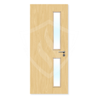 Premier Internal Bespoke Ash Veneer 16g Glazed Fd60 fire Clear Glass / Ash Veneer / Up to 2135mm x 915mm x 54mm Premier Fire Doors