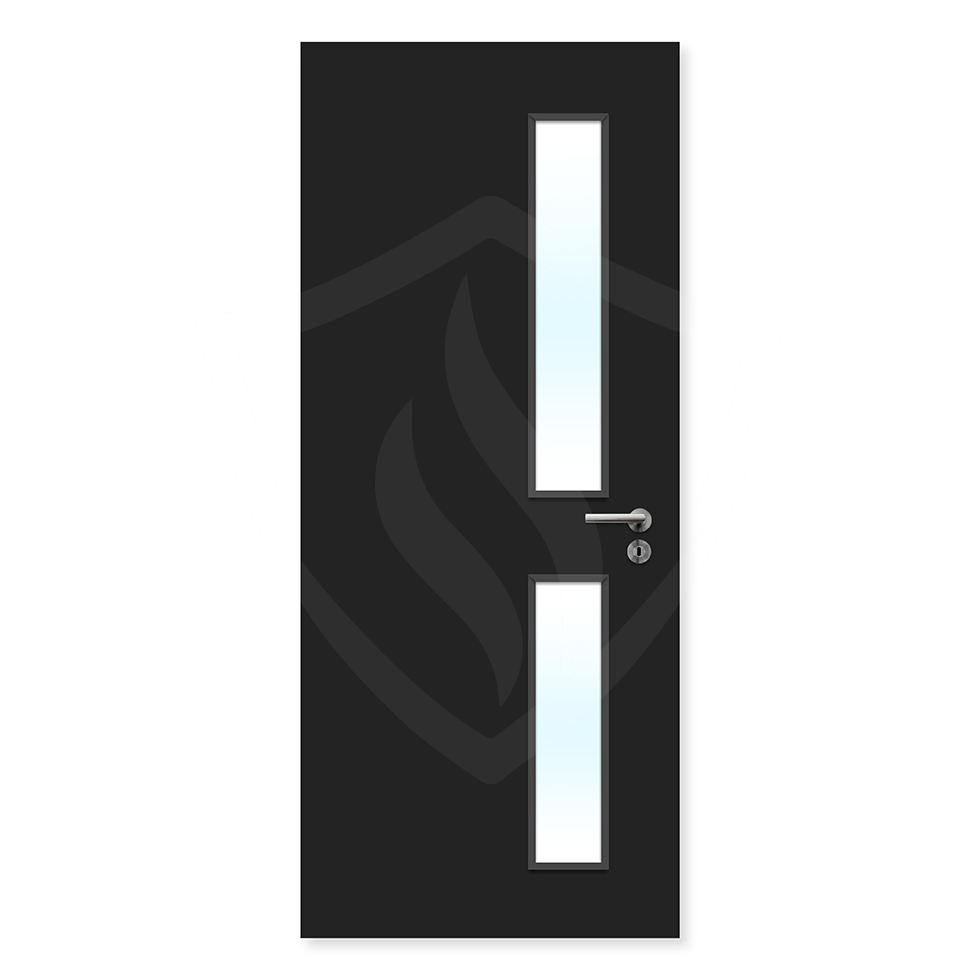 Premier Internal Bespoke Laminate 16g Glazed Fd30 fire Door Premier Fire Doors