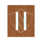 Premier External Plywood Paint Grade 18g Glazed Double Fd30 1981 x 762mm / 6ft 6" x 2ft 6" / Clear Glass / Plywood Premier Fire Doors