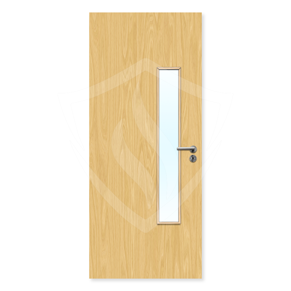 Premier Internal Koto Veneer 18g Glazed Fd30 fire Door Clear Glass / 1981 x 762mm / 6ft 6" x 2ft 6" / Koto Veneer Premier Fire Doors