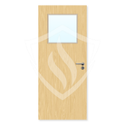 Premier Internal Ash Veneer 1g Glazed Fd60 fire Door Clear Glass / 1981 x 762mm / 6ft 6" x 2ft 6" / Ash Veneer Premier Fire Doors