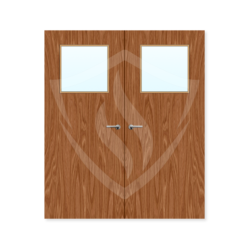 Clear / 1981mm x 838mm x 54mm / Paint Grade Ply Premier Fire Doors