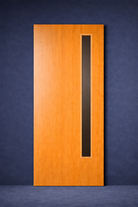 Premier Internal Primed 25G FD30 Double Fire Door glazing design