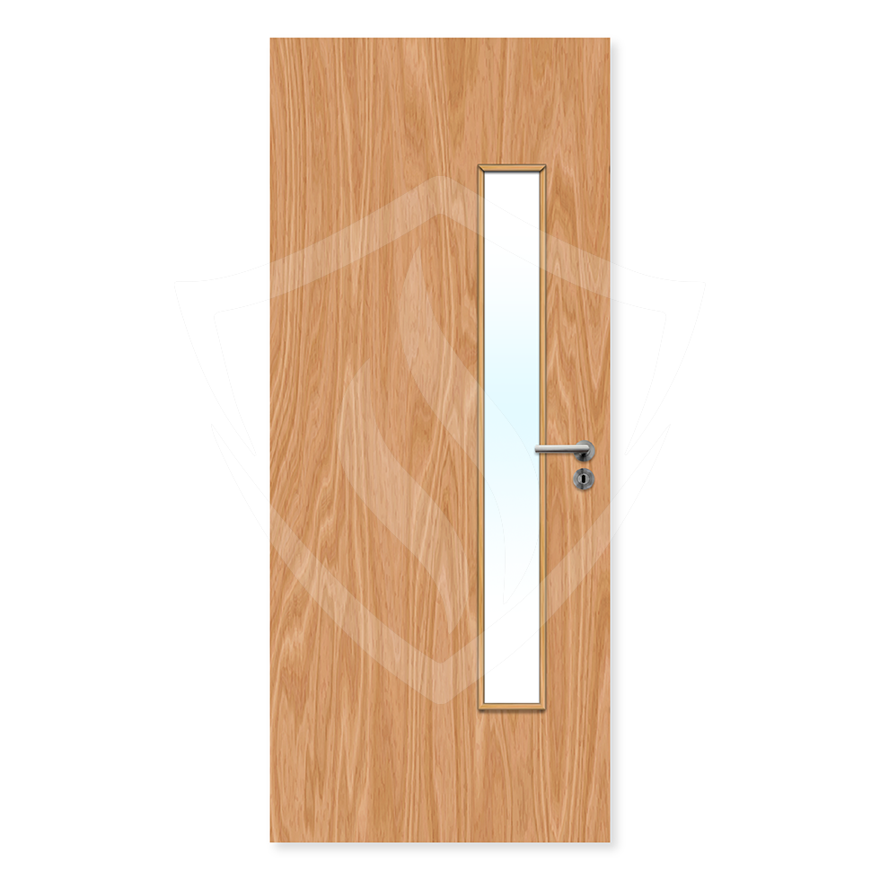 Premier Internal Bespoke Beech Veneer 25g Glazed Fd30 fire Premier Fire Doors