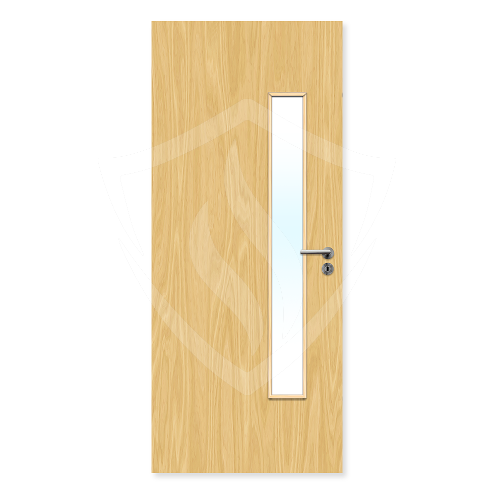 Premier Internal Bespoke Koto Veneer 25g Glazed Fd30 fire Clear Glass / Koto Veneer / Up to 2135mm x 915mm x 44mm Premier Fire Doors
