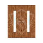 Premier Internal Plywood Paint Grade 29g Glazed Double Fd30 1981 x 762mm / 6ft 6" x 2ft 6" / Clear Glass / Plywood Premier Fire Doors