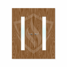 Internal Bespoke Walnut Veneer 29g Glazed Double Fd30 fire Clear Glass / Walnut Veneer / Up to 2135mm x 915mm x 44mm Premier Fire Doors
