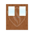 Clear / Up to 2135mm x 915mm x 54mm Premier Fire Doors