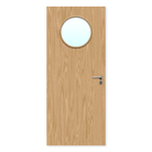 Premier Internal Walnut Bespoke 5G FD30 Fire Door glazing design