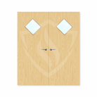 Internal Bespoke Ash Veneer 6g Glazed Double Fd30 fire Door Premier Fire Doors