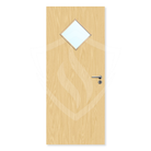Premier Internal Ash Veneer 6g Glazed Fd30 fire Door 1981 x 762mm / 6ft 6" x 2ft 6" / Clear Glass / Ash Veneer Premier Fire Doors