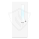 Premier External Bespoke Plywood Paint Grade 7g Glazed Fd30 Clear Glass / Plywood / Up to 2135mm x 915mm x 44mm (Kraft white paper finish ready for painting). Premier Fire Doors