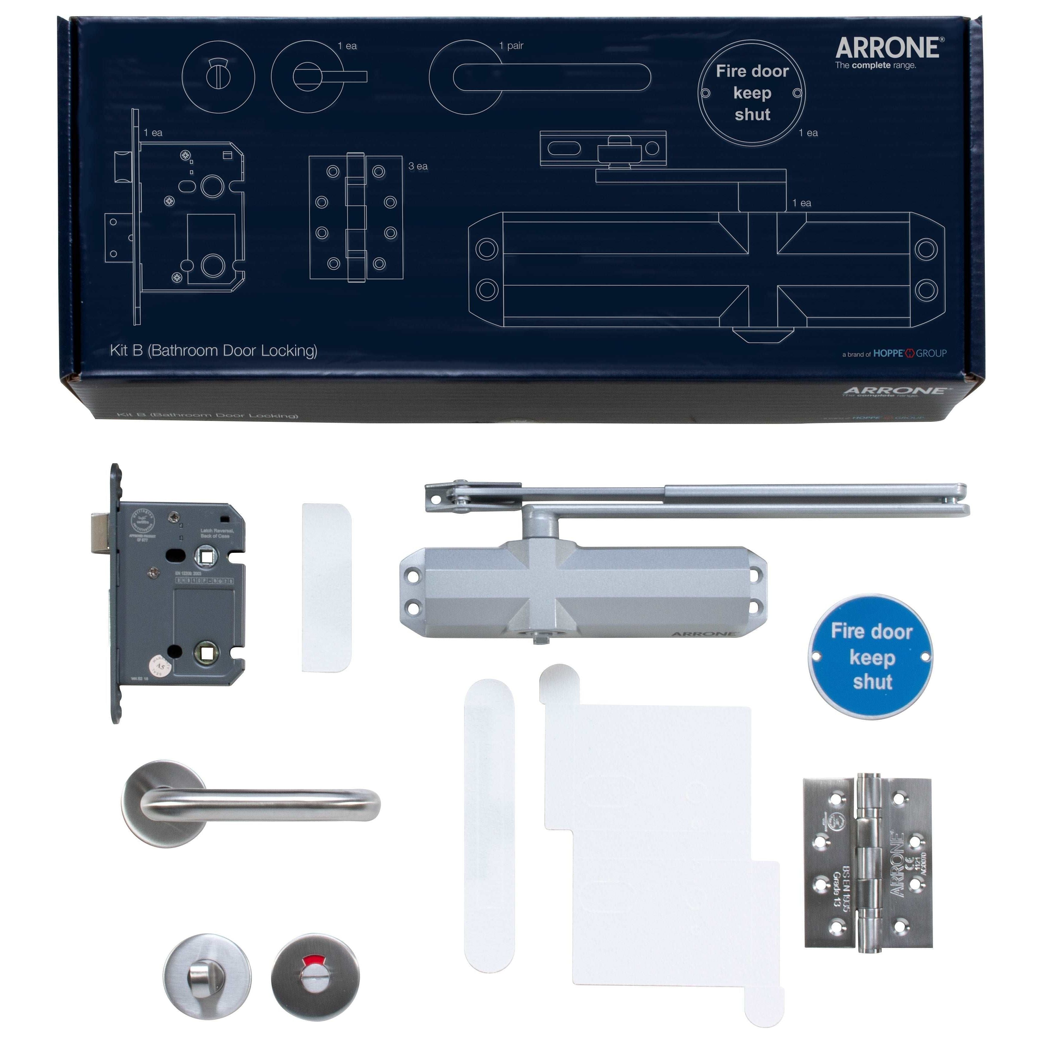 Bathroom Door Kit