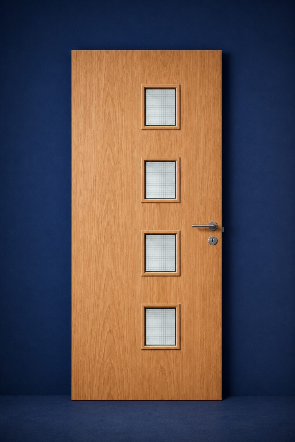 Premier Internal Primed 27G FD30 Fire Door glazing design