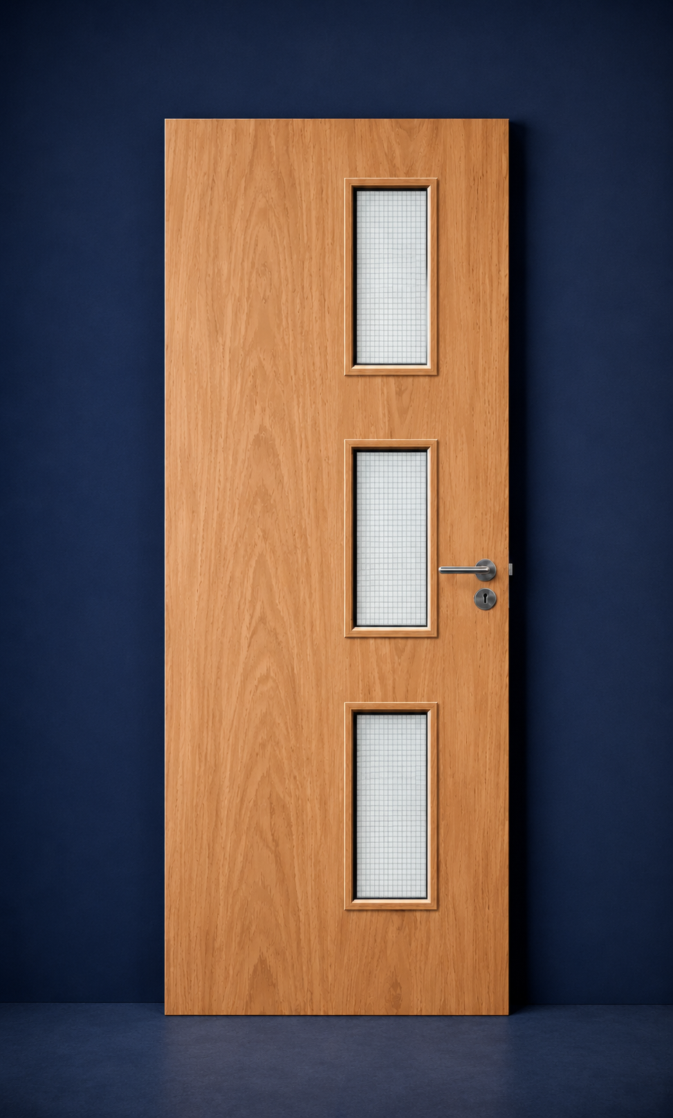 Premier Internal Primed 28G FD30 Fire Door glazing design