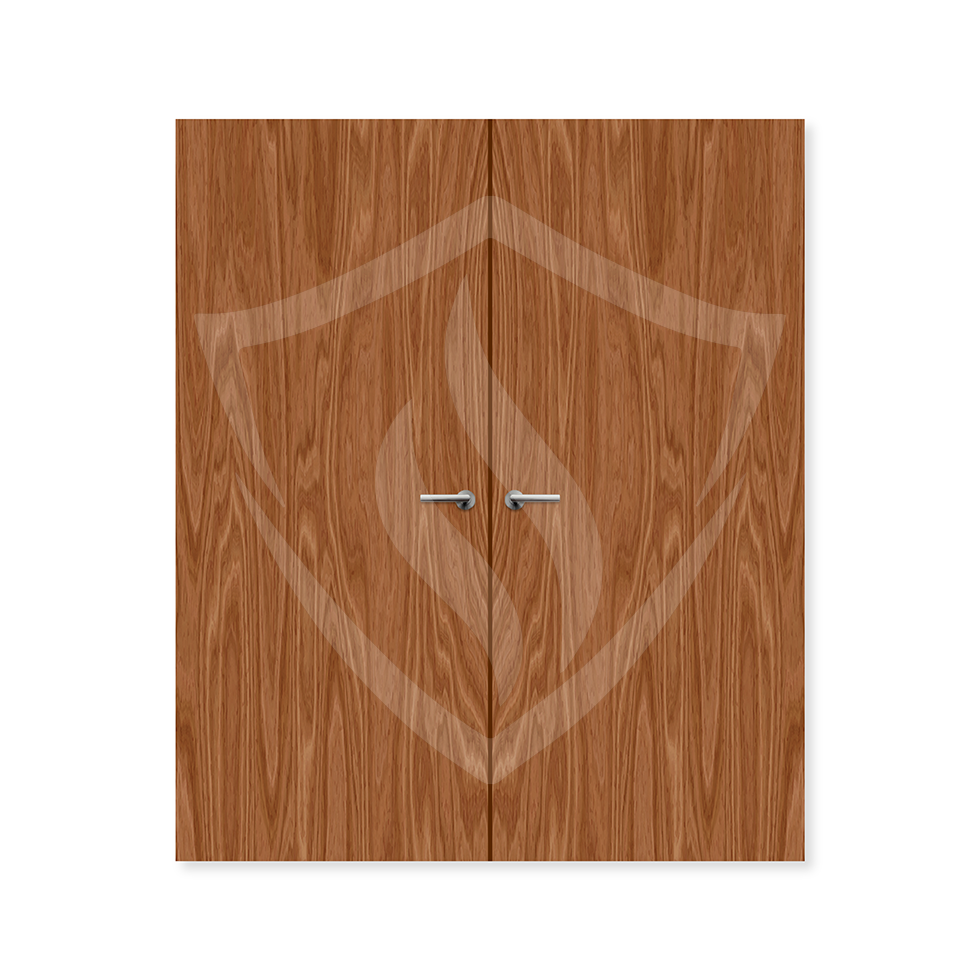 Premier Internal Plywood Paint Grade E30/p Flush Double Fd30 1981 x 610mm / 6ft 6" x 2ft / Plywood Premier Fire Doors