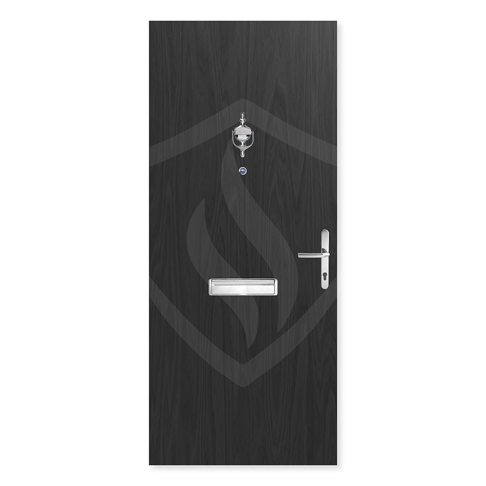 Unity Walliams Flush Bespoke Composite FD30s Solid Flat Entrance Door ...