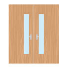 Premier External Paint Grade Ply 25G FD60 Fire Door glazing design