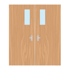 Premier External Paint Grade Ply 4G FD60 Fire Door glazing design