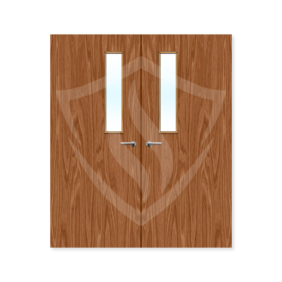 762mm x 1981mm x 54mm / Clear Premier Fire Doors