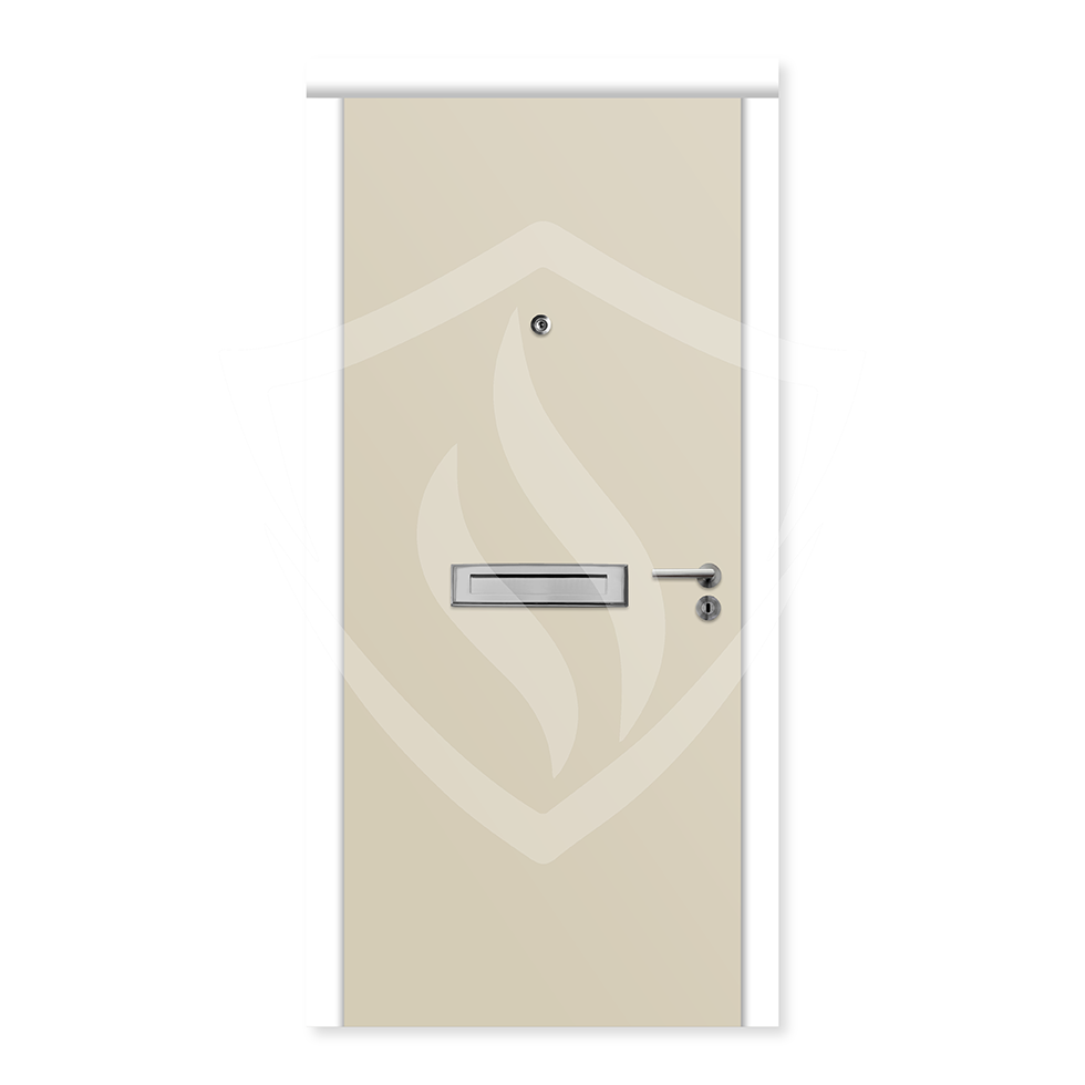 Up to 2135mm x 919mm x 44mm / Cream RAL 9001 Premier Fire Doors