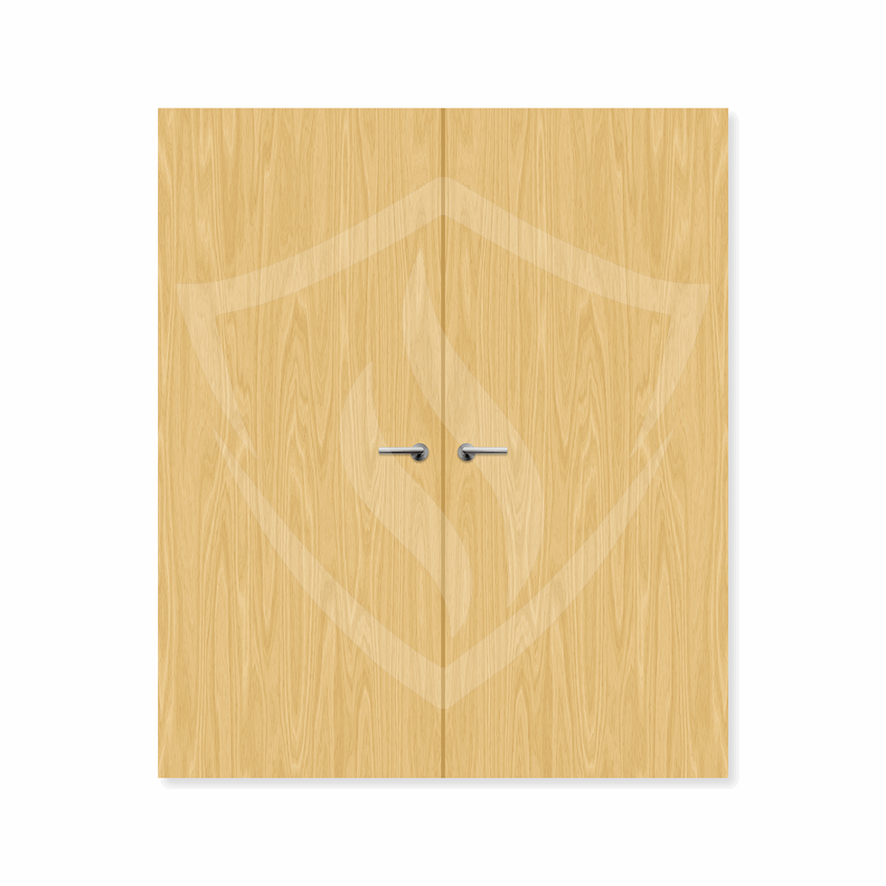 Internal Bespoke Koto Veneer E30/p Flush Double Fd30 fire 2135mm x.  915mm x 44mm Premier Fire Doors