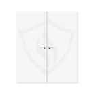 Premier Internal Plywood Paint Grade E30/p Flush Double Fd30 1981 x 610mm (Kraft white paper finish) / Plywood Premier Fire Doors