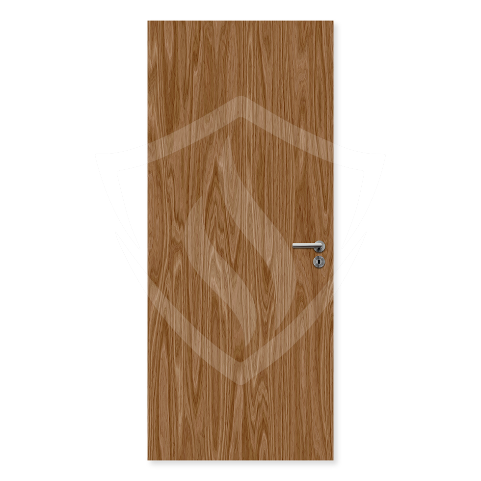 Premier Internal Bespoke Walnut Veneer E30/p Flush Fd60 fire Walnut Veneer / Up to 2135mm x 915mm x 54mm Premier Fire Doors