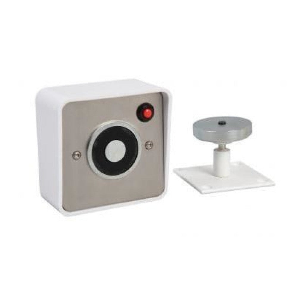 Electromagnetic Wall Door Holder with Manual Release Button Premier Fire Doors
