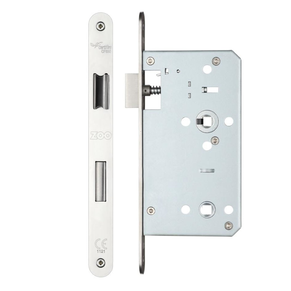 Din Bathroom - 78mm c/c Backset 60mm Radius - PSS | Premier Fire Doors Premier Fire Doors