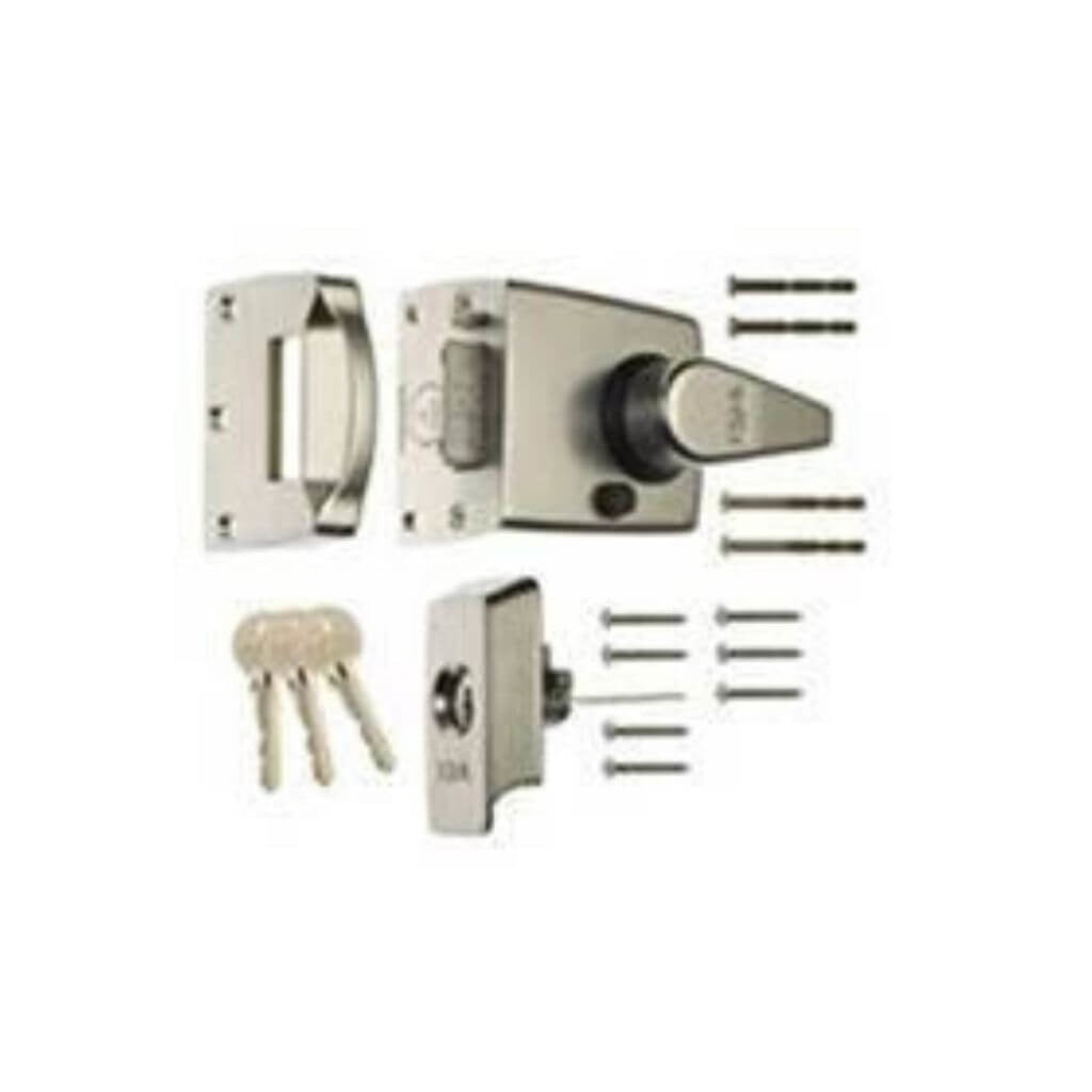 Standard Rim Nightlatch Sn/sc 60mm Premier Fire Doors