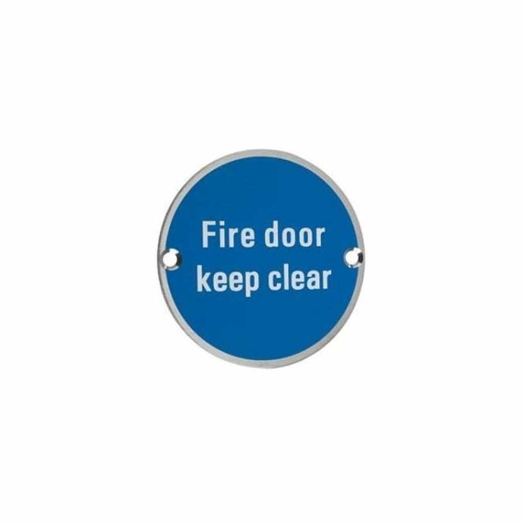 Fire Door Keep Clear