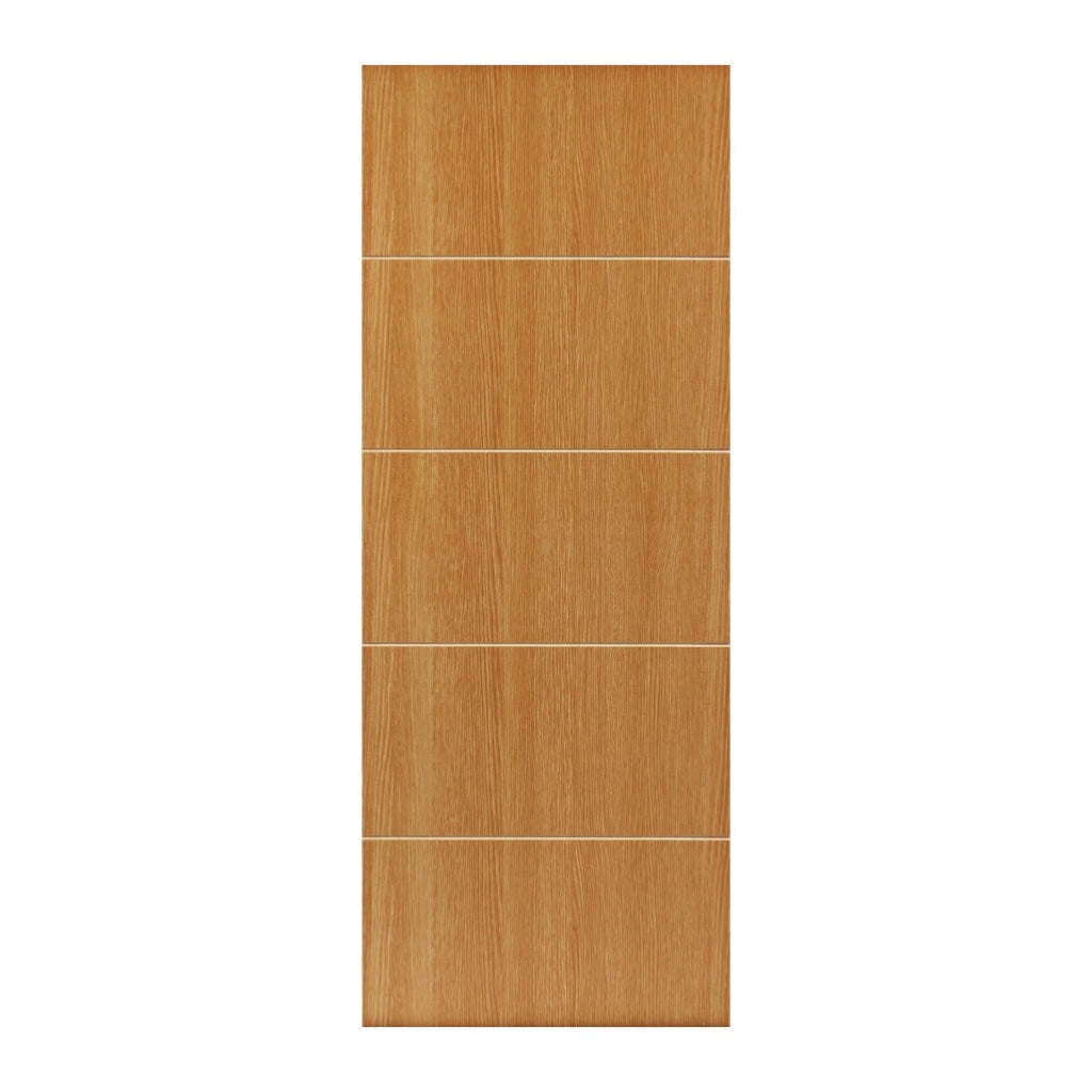 Jb Kind Internal Tate Flush Fd30 fire Door 1981 x 686 x 44mm / Light Oak Paint Premier Fire Doors