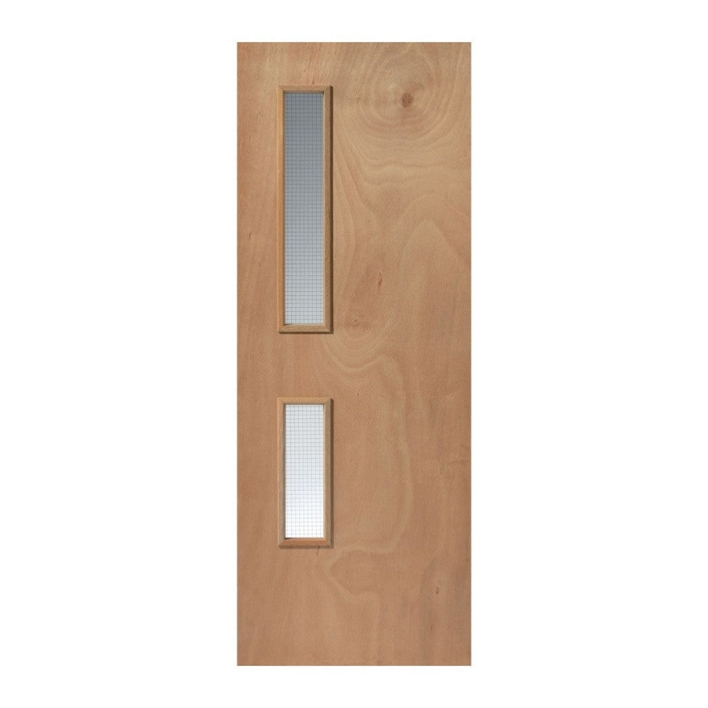 Jb Kind Internal Plywood 2 Glazed Pyroshield Gwpp Fd30 fire 1981 x 762 x 44mm / GWPP / Plywood Premier Fire Doors