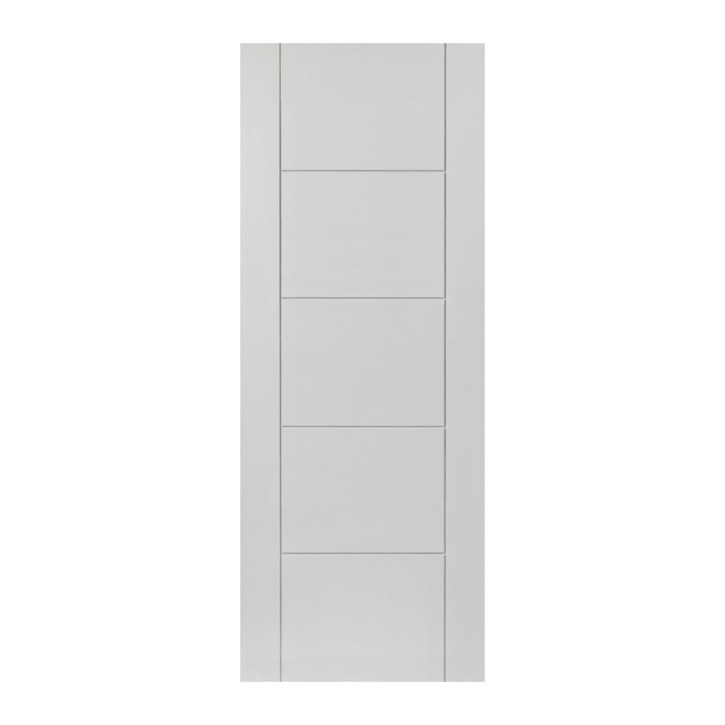 Jb Kind Internal Tigris White Primed Flush Fd30 fire Door 1981 x 610 x 44mm / White Primed Premier Fire Doors