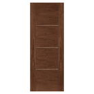 Mendes Internal Walnut Nova Fd30 fire Door (44 Mm) 1981 x 610mm / Walnut Nova Premier Fire Doors