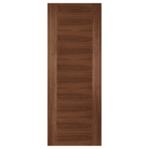 Mendes Internal Walnut Aspect Fd30 fire Door (44 Mm) 1981 x 686mm / Walnut Aspect / Clear Flat Premier Fire Doors