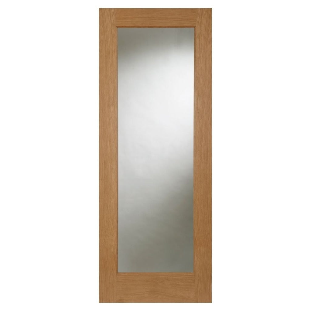 Mendes Internal Oak Pattern 10 Glazed Fd30 fire Door (44 Mm) 1981 x 610mm / Clear flat / Oak Pattern Premier Fire Doors