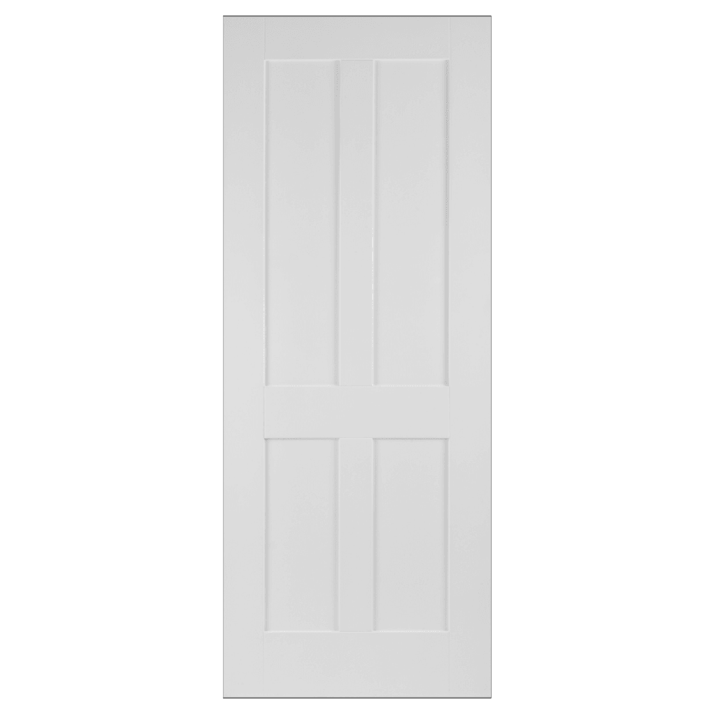 Mendes Internal White Shaker 4 Panel Fd30 fire Door (44 Mm) 1981 x 686mm / White Shaker Premier Fire Doors