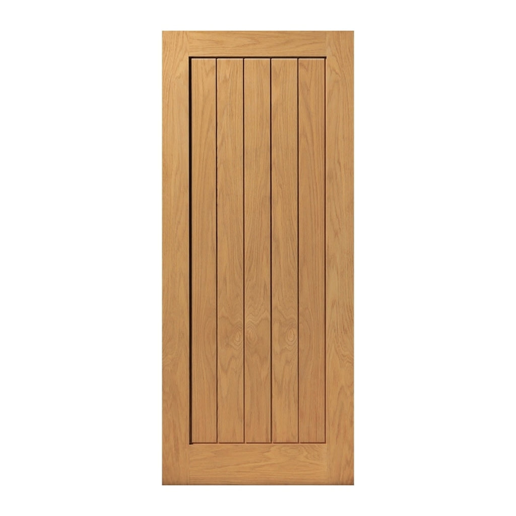 Jb Kind Internal Thames 11 Oak Unfinished Fd30 fire Door 1981 x 610 x 44mm / Oak Veneer Premier Fire Doors