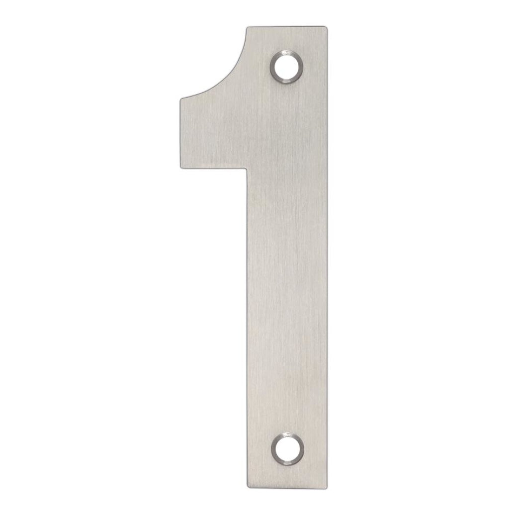Numerals - No 1 - 102mm | Premier Fire Doors Premier Fire Doors