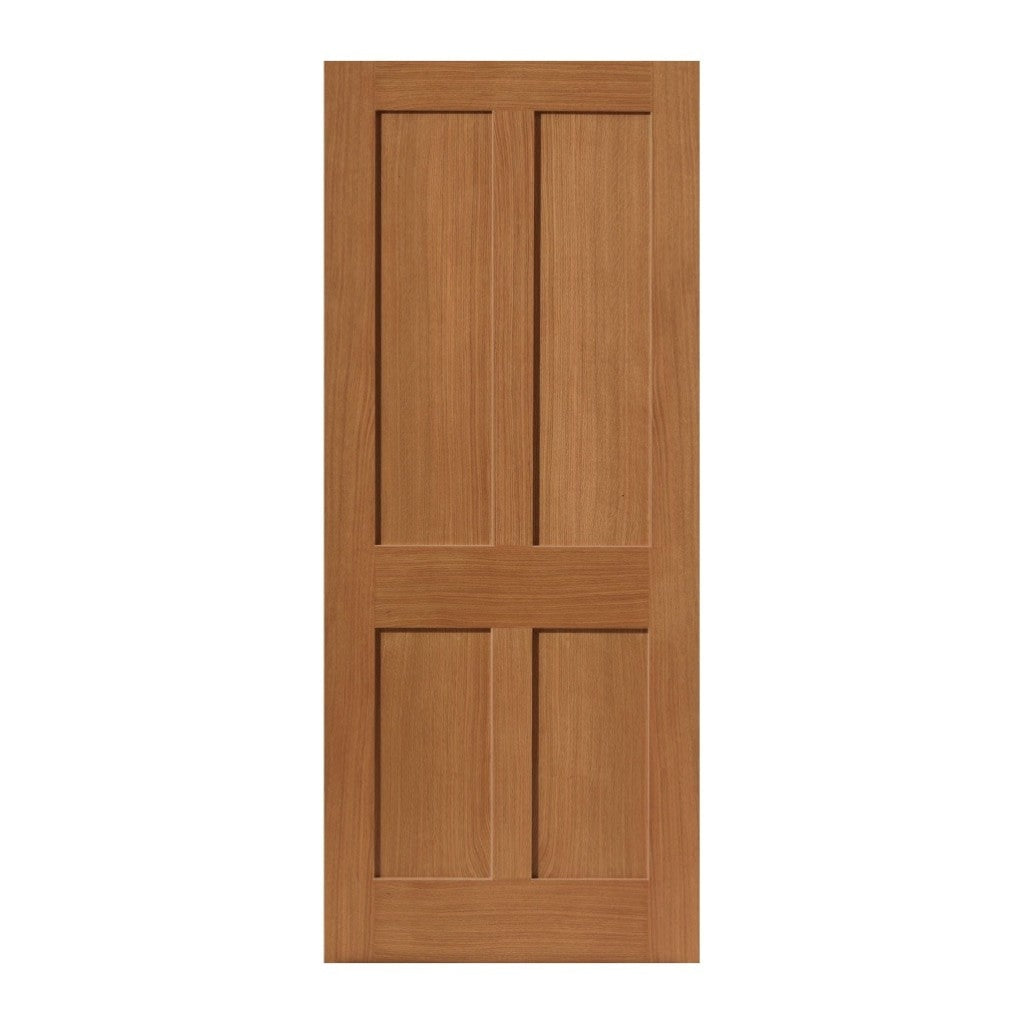 Jb Kind Internal Rushmore Oak Unfinished Fd30 fire Door 1981 x 686 x 44mm / Oak Veneer Premier Fire Doors