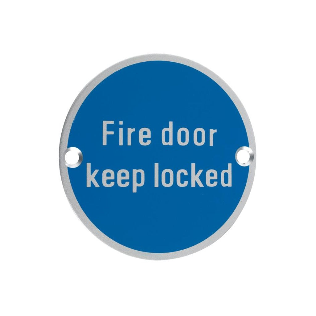Signage - Fire Door Keep Locked | Premier Fire Doors Premier Fire Doors