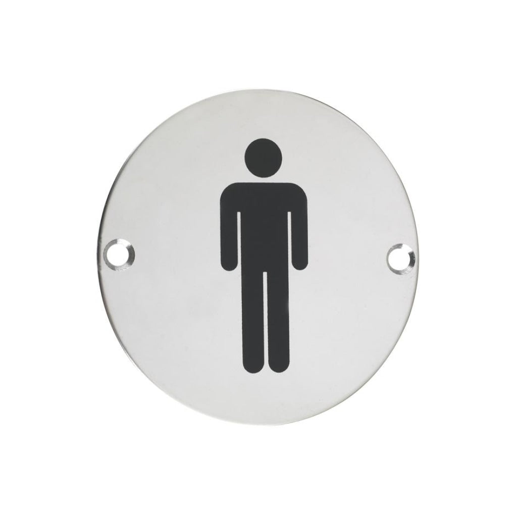 Sex Symbol - Male - 76mm dia | Premier Fire Doors Premier Fire Doors